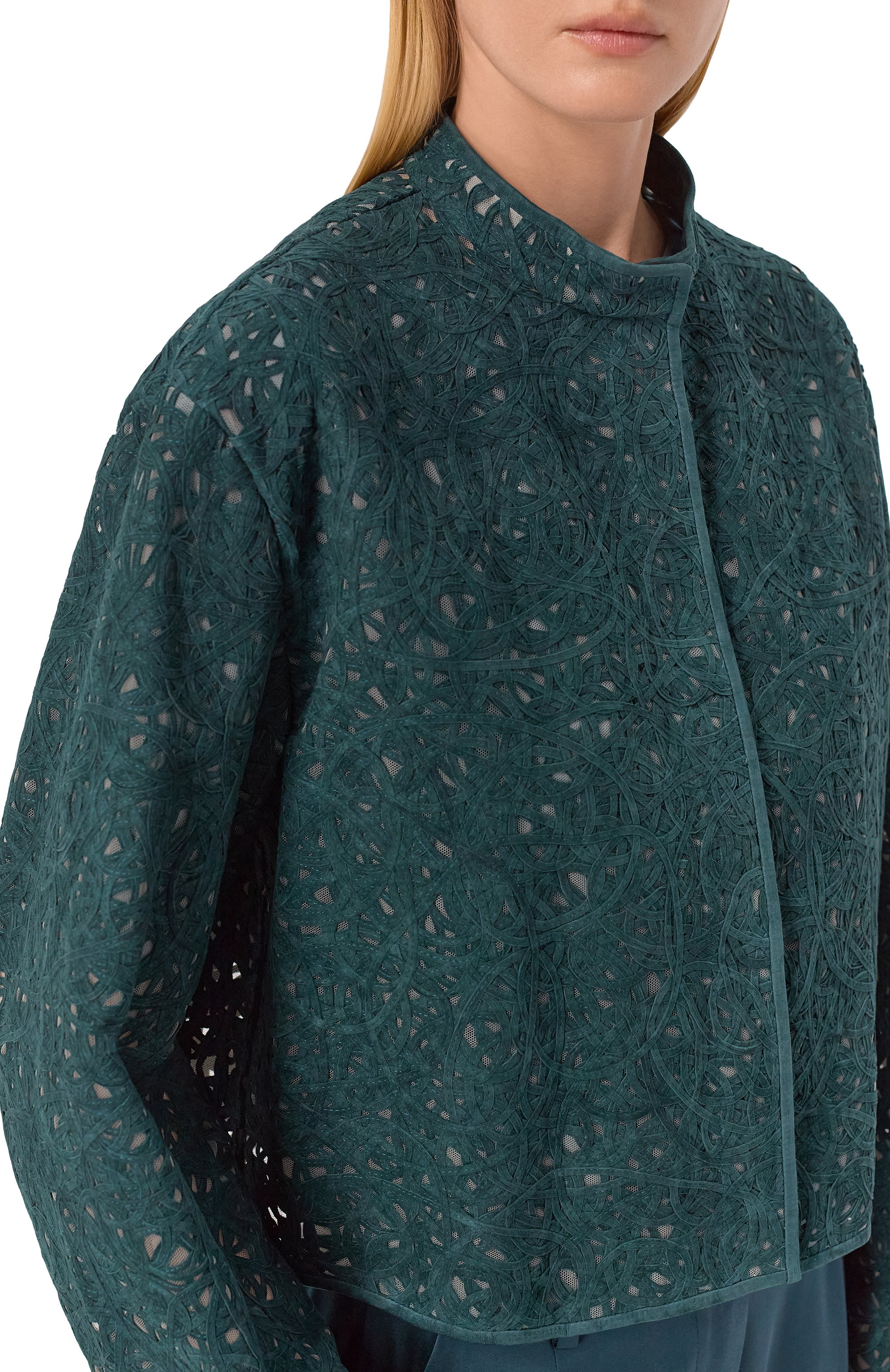 Замшевый жакет GIORGIO ARMANI, арт. GW003837/AF28332, фото 5