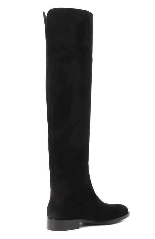Замшевые ботфорты Gianvito Rossi G80165.20CU0.C45NER0 Чёрный  G80165.20CU0.C45NER0 Фото 5