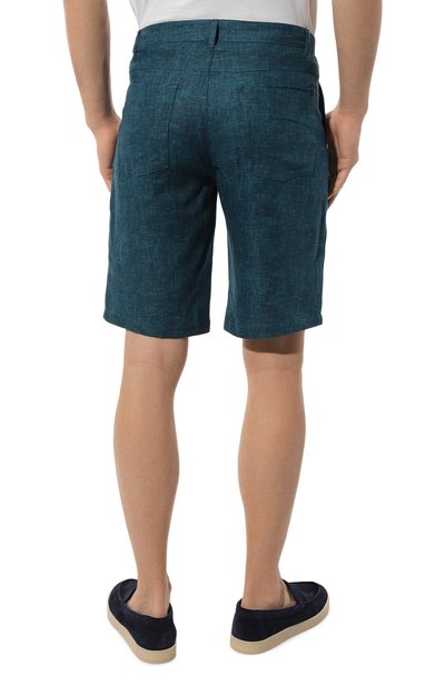 Льняные шорты ZILLI, арт. M0Z-D0181-LIN01/R001, фото 4