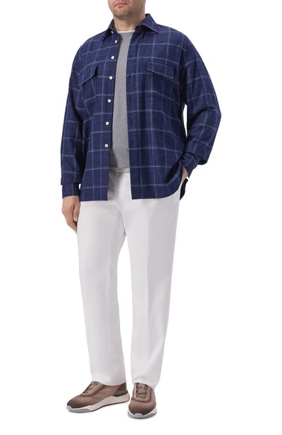 Мужская хлопковая футболка BRUNELLO CUCINELLI, арт. M0B137427