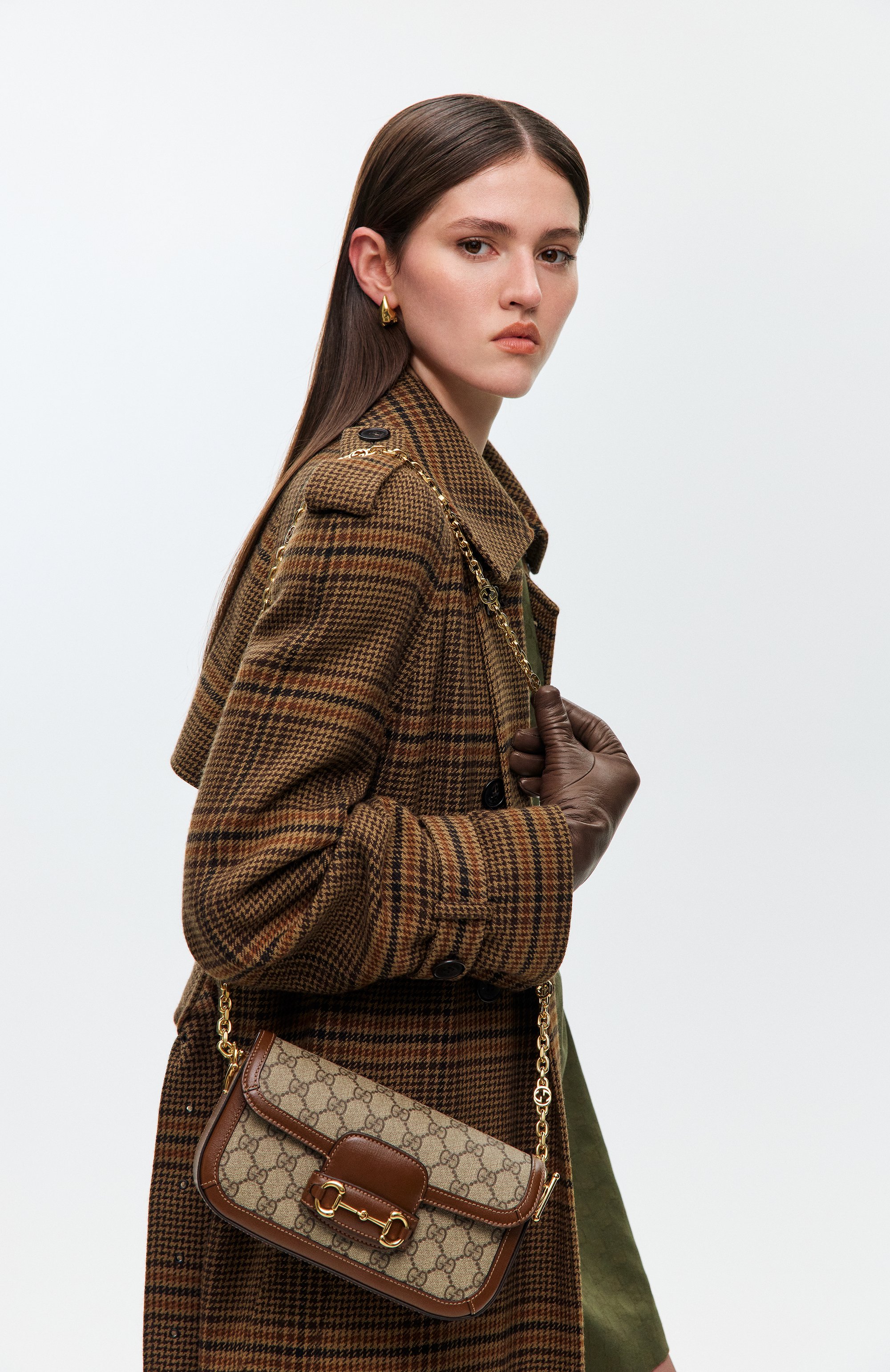 Сумка horsebit 1955 small GUCCI, арт. 735178/92TCG, фото 8