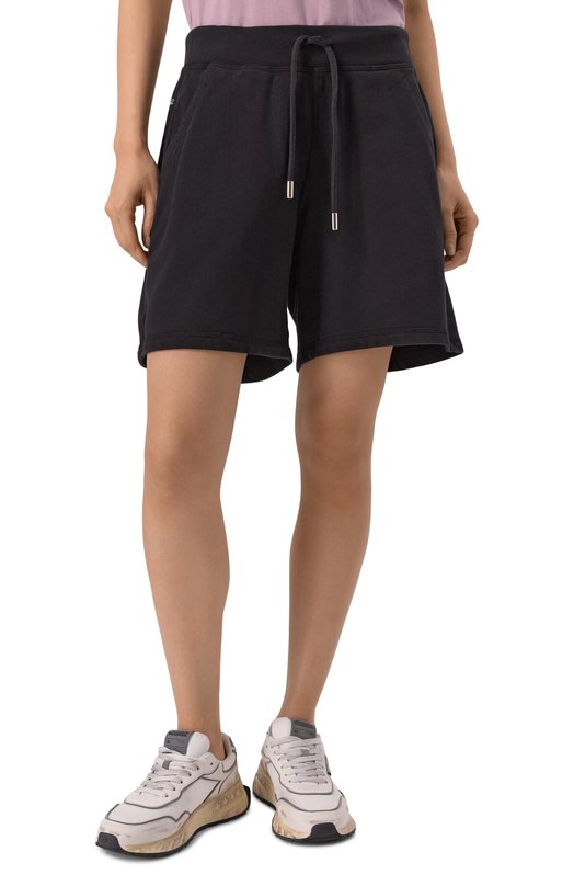 Хлопковые шорты Dsquared2 S72MU0529/S25462 Чёрный  S72MU0529/S25462 Фото 3