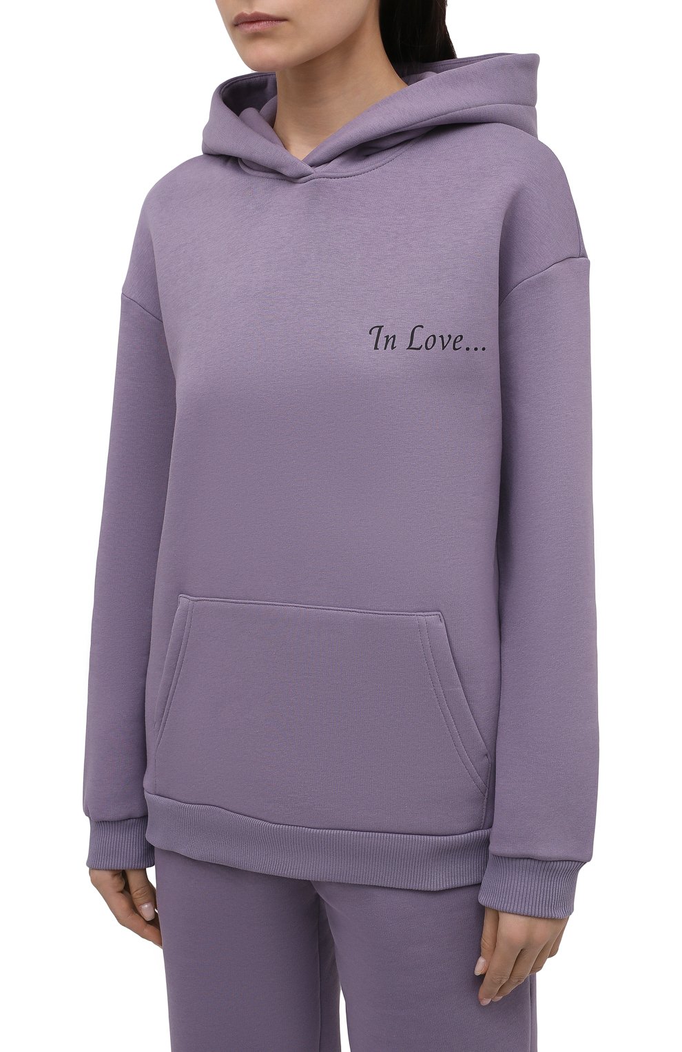 Хлопковый костюм SEVEN LAB сиреневого цвета по цене 17430 руб., арт. HPW-IL dark lavender, фото 2 Хлопковый костюм SEVEN LAB, арт. HPW-IL dark lavender, фото 2