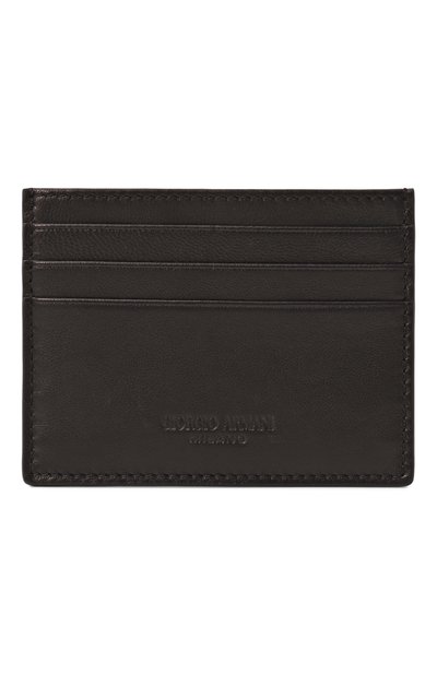 Мужской кожаный футляр для кредитных карт GIORGIO ARMANI, арт. Y2R434/YS97J