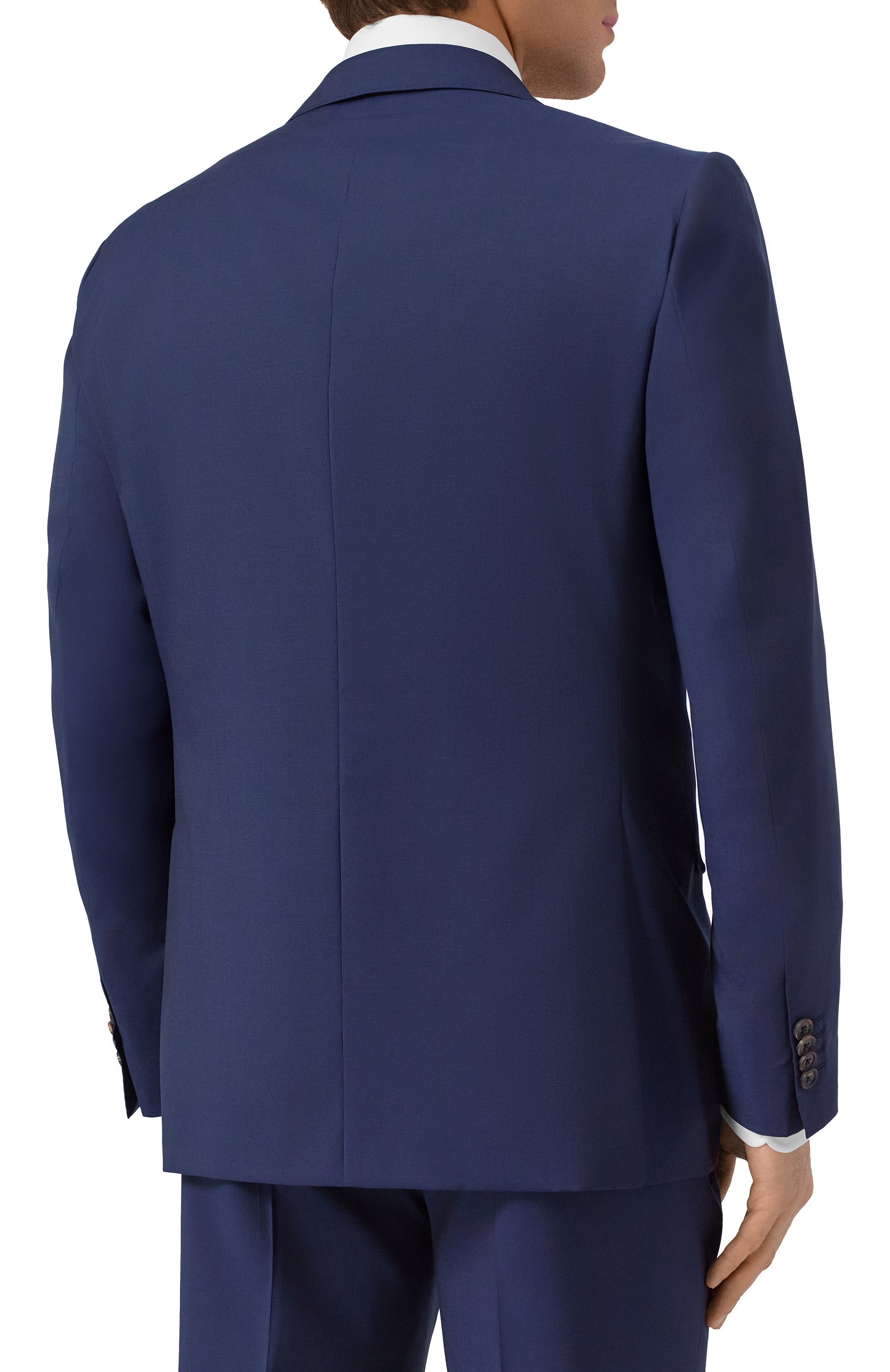 Шерстяной костюм CORNELIANI темно-синего цвета по цене 171500 руб., арт. 266008-2618150_SET, фото 3 Шерстяной костюм CORNELIANI, арт. 266008-2618150_SET, фото 3