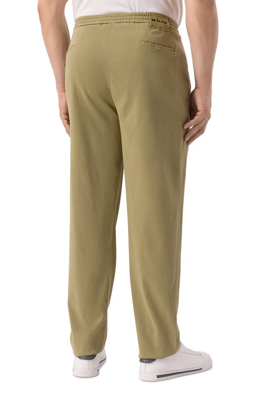 Брюки Kiton UPLACK0606F09/52 Хаки  UPLACK0606F09/52 Фото 4