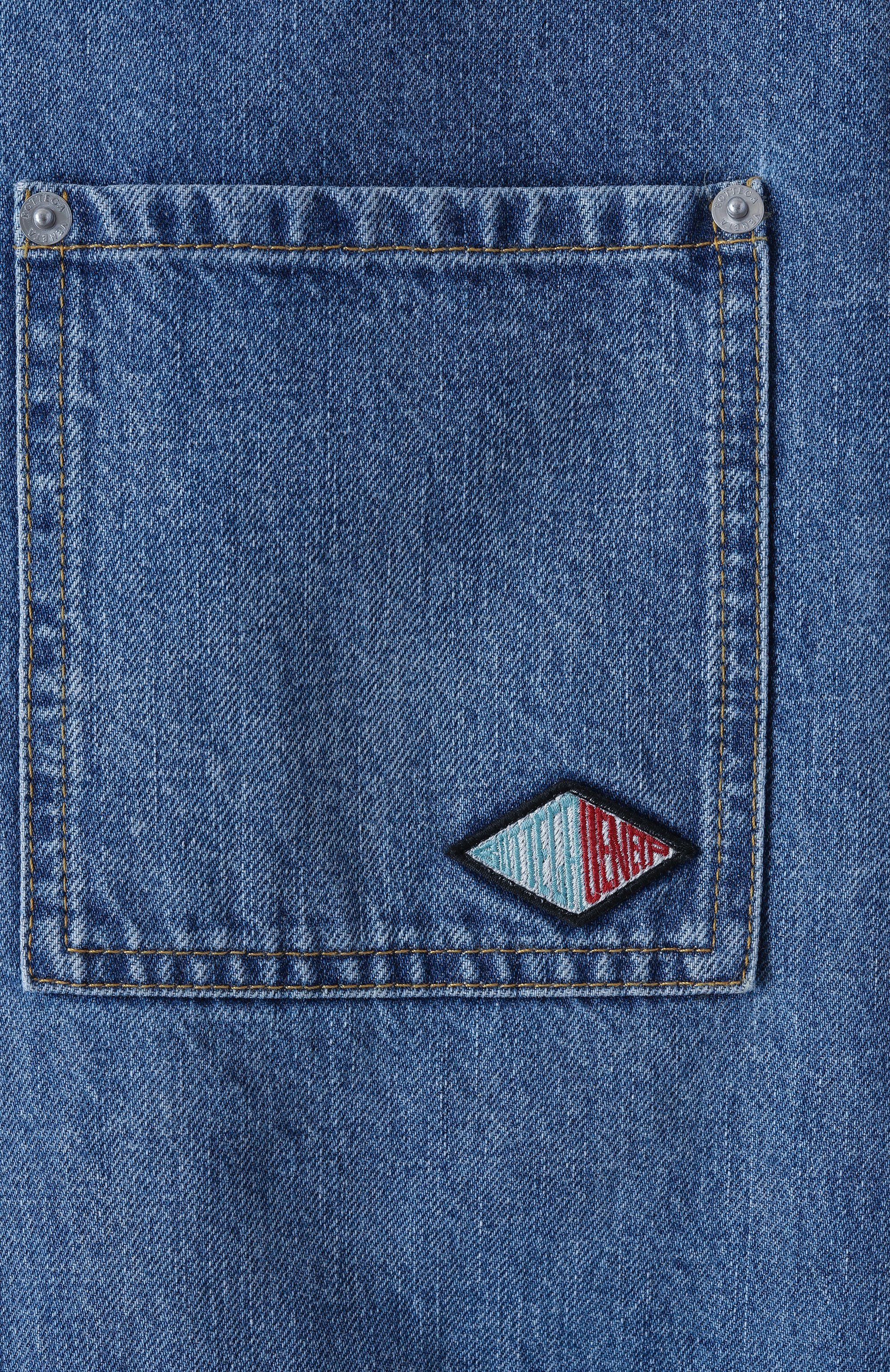 Джинсовая куртка BOTTEGA VENETA синего цвета по цене 325500 руб., арт. 813522/V42W0, фото 6 Джинсовая куртка BOTTEGA VENETA, арт. 813522/V42W0, фото 6