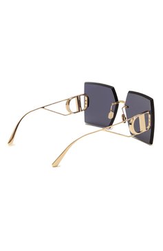 Женские солнцезащитные очки DIOR EYEWEAR темно-синего цвета, арт. 30M0NTAIGNE S7U B0B0 | Фото 4 (Региональные ограничения белый список (Axapta Mercury): Не проставлено; Нос: Не проставлено; Тип очков: С/з; Материал: Металл; Очки форма: Квадратные, Oversized; Оптика Гендер: оптика-женское)