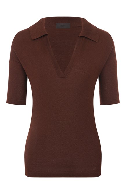 Женское поло из шелка и хлопка MVST, арт. WS61-612MU