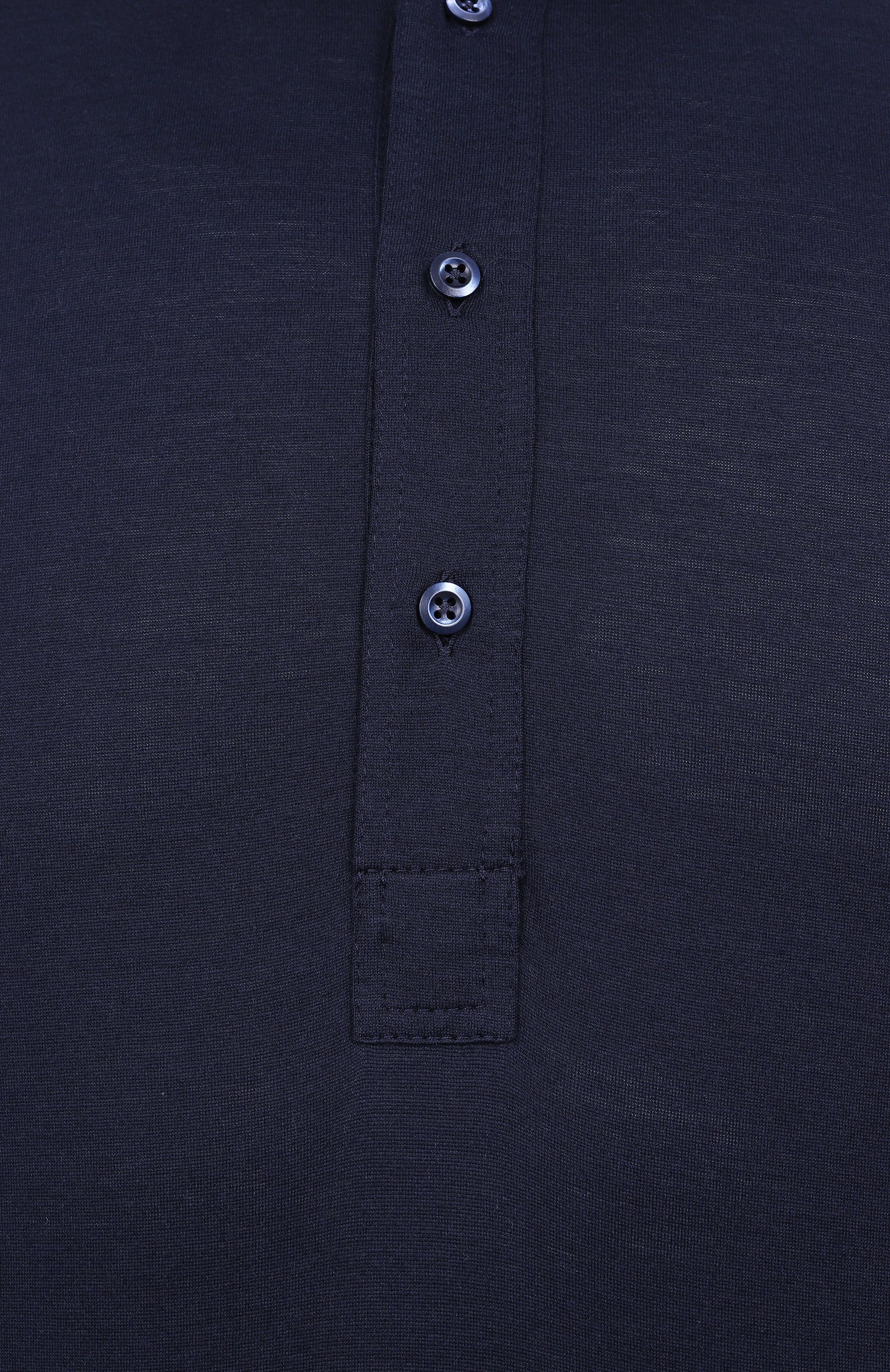 Поло из шелка и хлопка BRUNELLO CUCINELLI, арт. MH8363914, фото 6