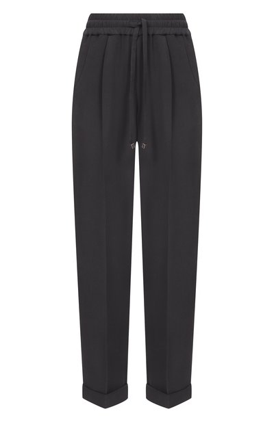 Женские шелковые брюки KITON, арт. D37102K0977A_001