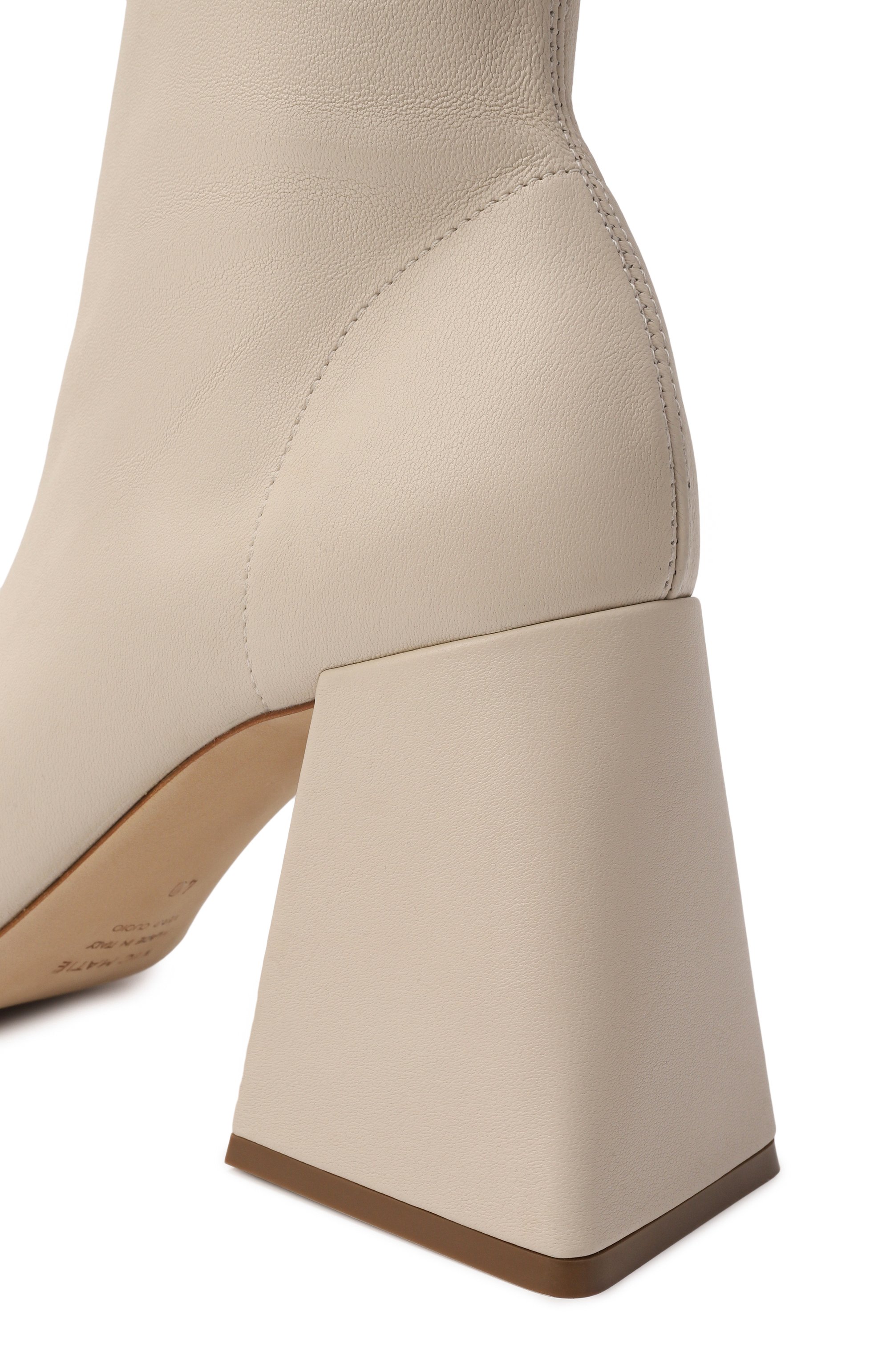 Кожаные ботильоны ming VIC MATIE, арт. 1G3856D_G46W330110, фото 7