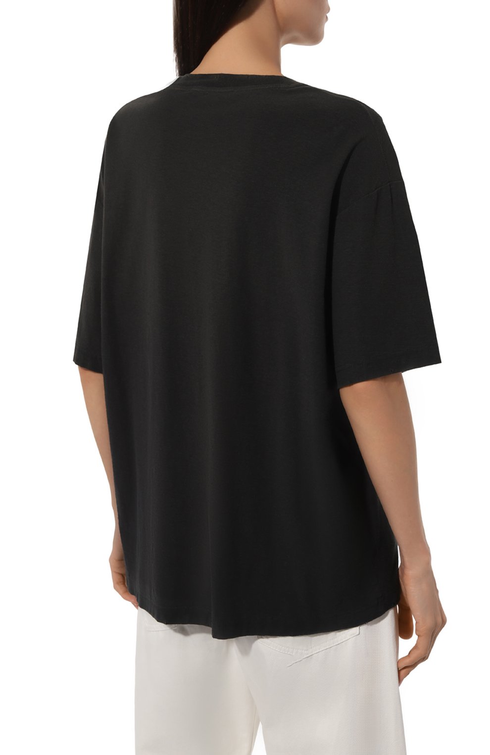 Хлопковая футболка ACNE STUDIOS, арт. FN-UX-TSHI000013, фото 4