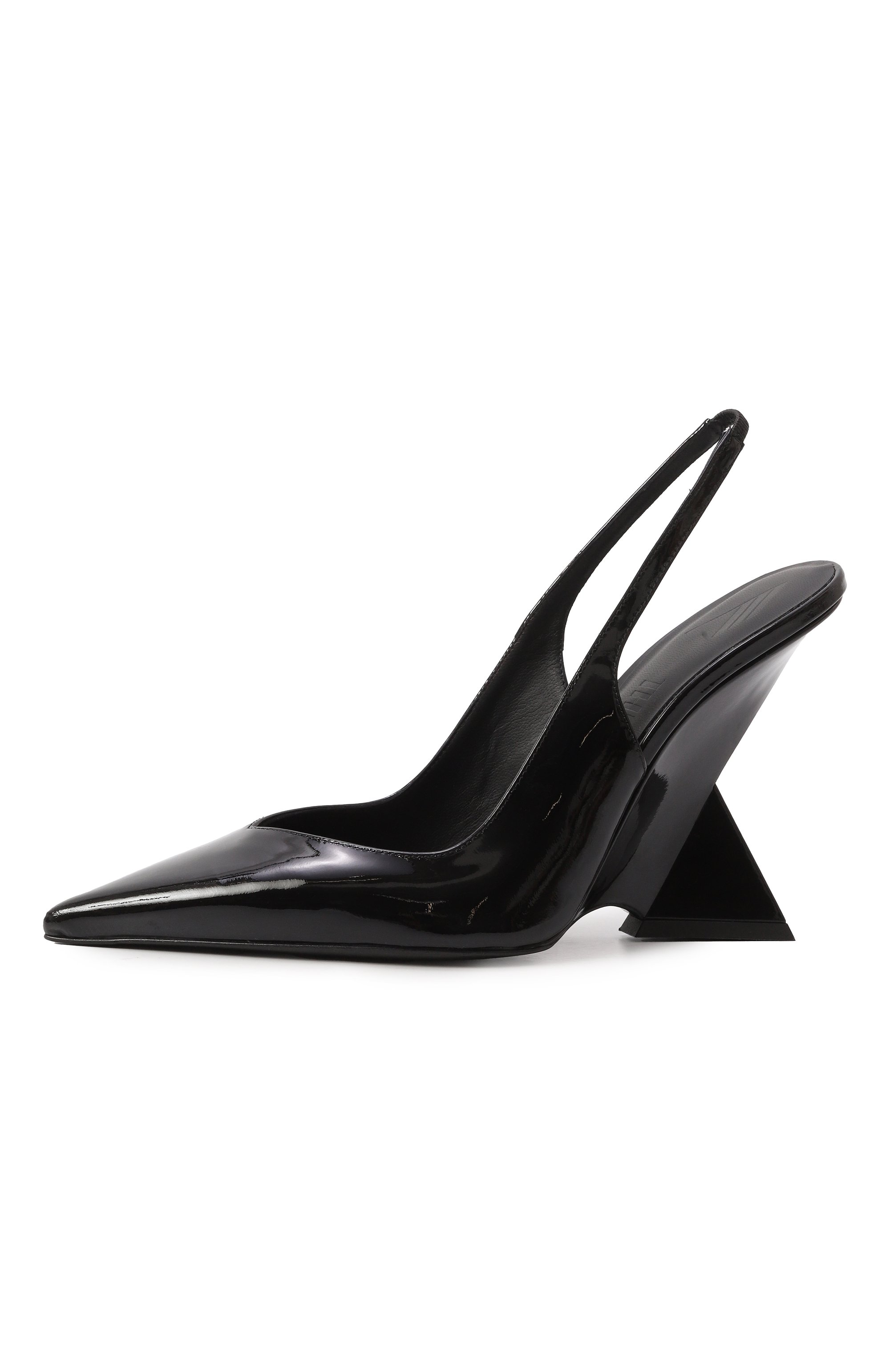 Лакированные туфли cheope THE ATTICO черного цвета по цене 96350 руб., арт. 250WSH00779/LBT002AA, фото 4 Лакированные туфли cheope THE ATTICO, арт. 250WSH00779/LBT002AA, фото 4