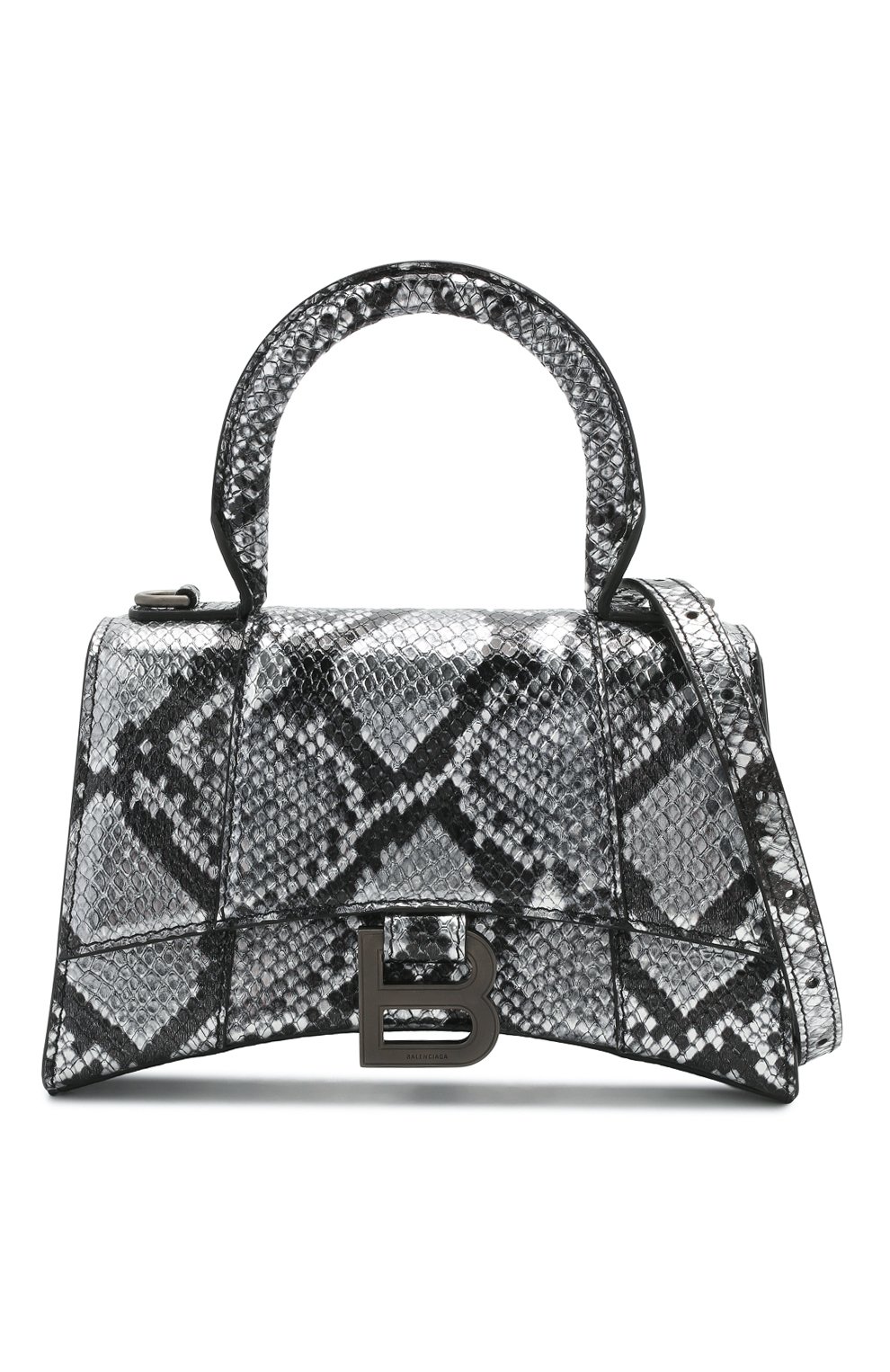 Сумка hourglass xs BALENCIAGA серебряного цвета по цене 199500 руб., арт. 592833/1I035, фото 6 Сумка hourglass xs BALENCIAGA, арт. 592833/1I035, фото 6