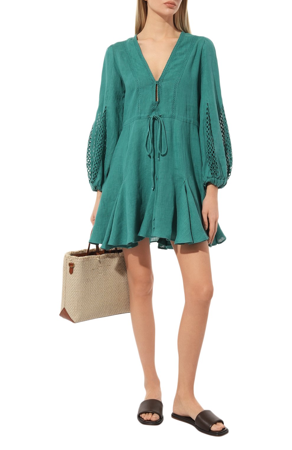 Льняное платье A MERE CO, арт. AMC-RSS23-014EM, фото 2