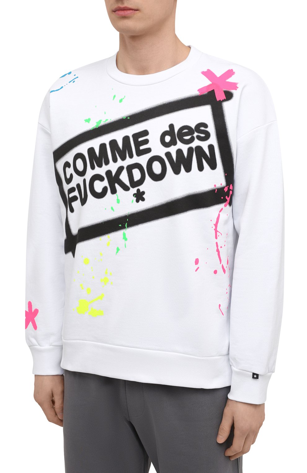 Хлопковый свитшот COMME DES FUCKDOWN, арт. CDFU1125, фото 3
