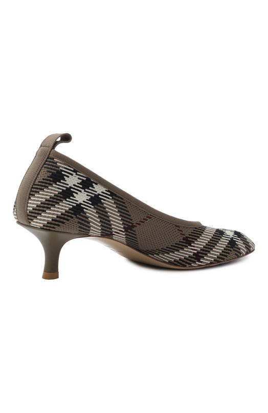 Текстильные туфли Baby 45 Burberry 8102595 Хаки  8102595 Фото 5
