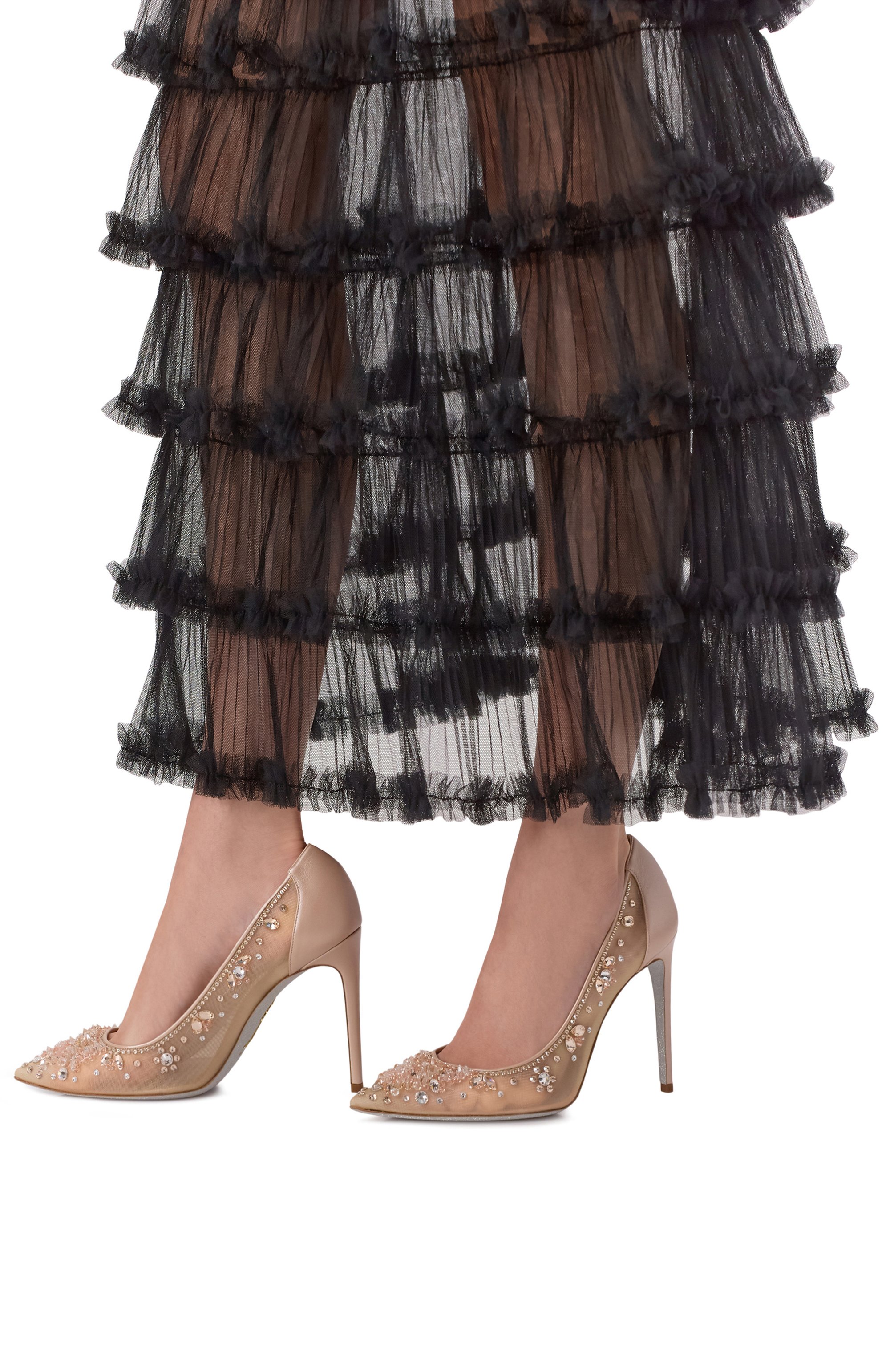 Текстильные туфли cinderella 105 RENE CAOVILLA, арт. C12292-105/CRIN, фото 2