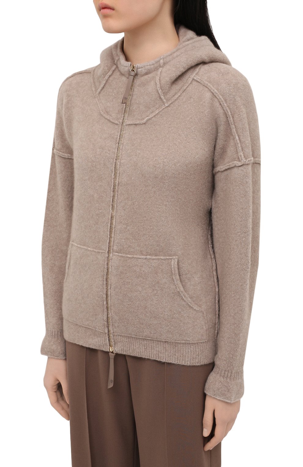 Кардиган из кашемира и шелка GIORGIO ARMANI, арт. 6HAB01/AM49Z, фото 3