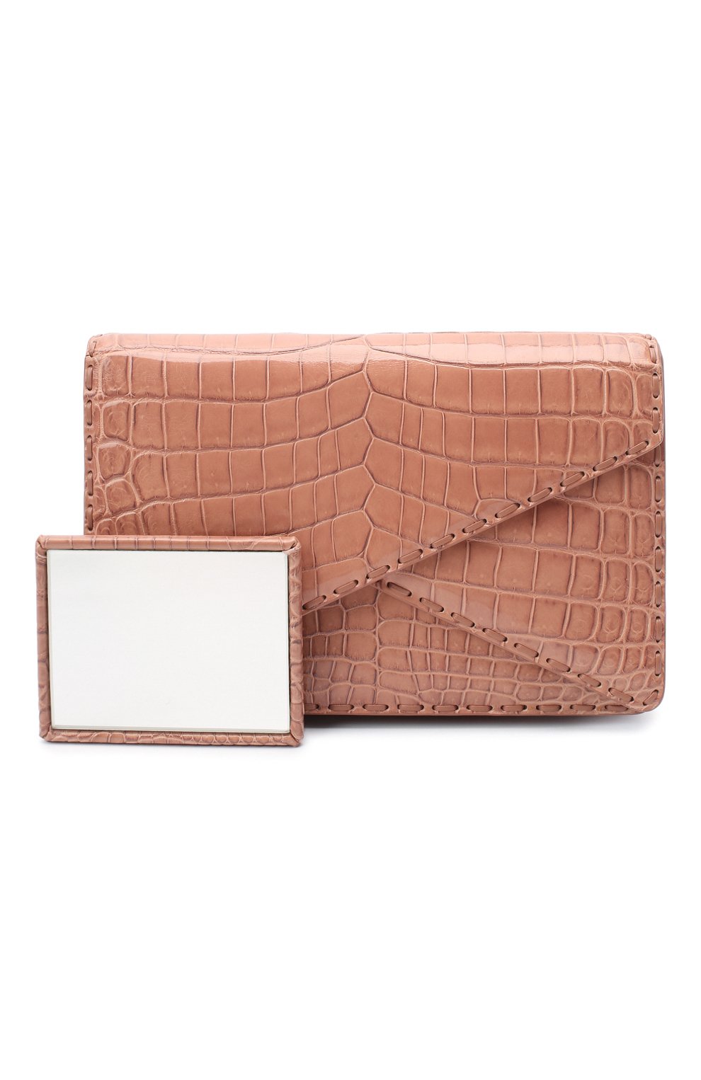 Клатч из кожи крокодила BOTTEGA VENETA, арт. 115776/VI0GJ, фото 5