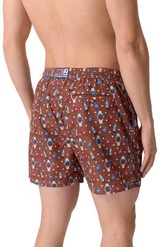 Плавки-шорты MC2 Saint Barth LIG0003-02693I/LIGHTING MICR0 FANTASY Коричневый  LIG0003-02693I/LIGHTING MICR0 FANTASY Фото 3