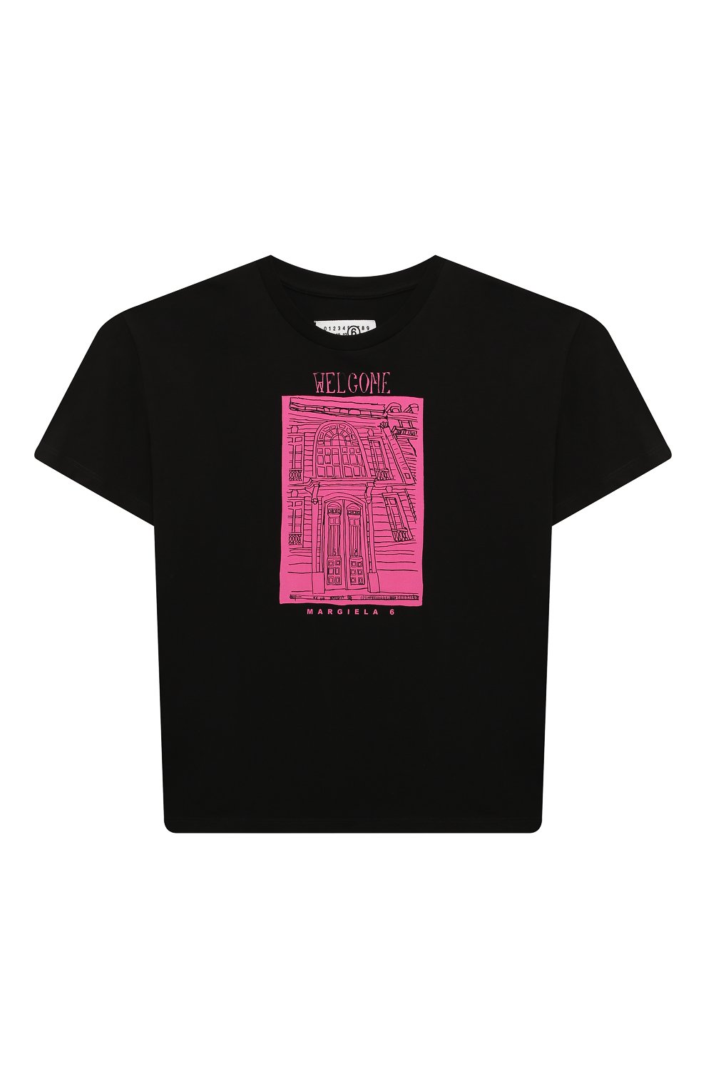 Хлопковая футболка MM6, арт. M60664/MM009, фото 1