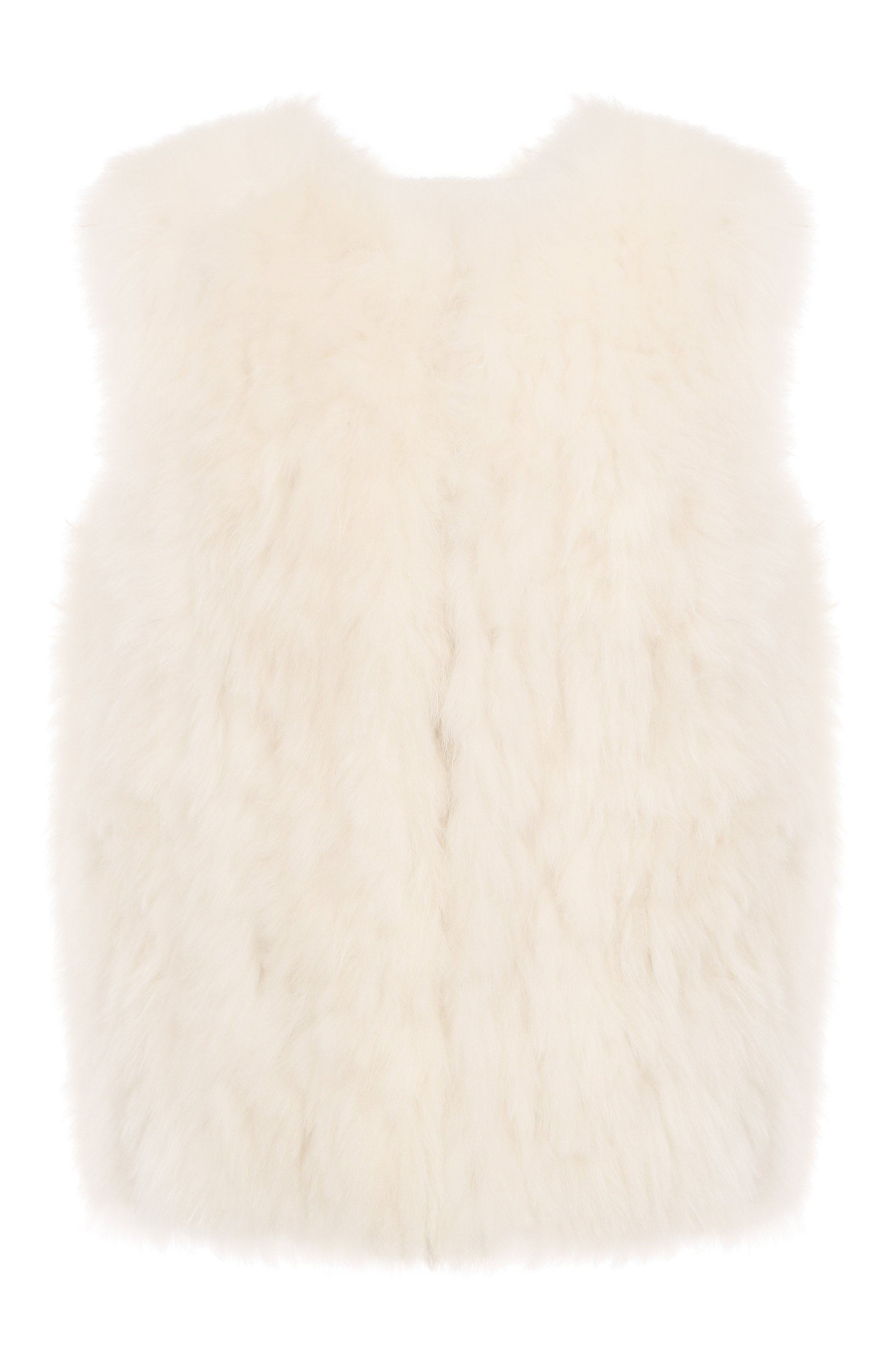 Двусторонний жилет из козы MANZONI24, арт. 25M1522R-CFENY, фото 1