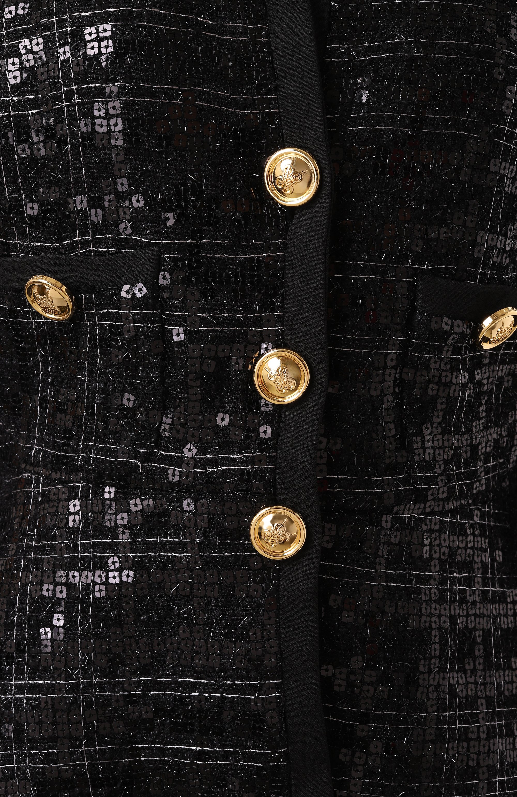 Жакет с отделкой пайетками GIAMBATTISTA VALLI, арт. 25SSPVCA6106-23LAB, фото 6