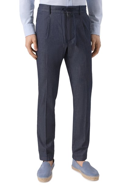 Хлопковые брюки BERWICH, арт. SPIAGGIA 1P GD/AL1717X, фото 3