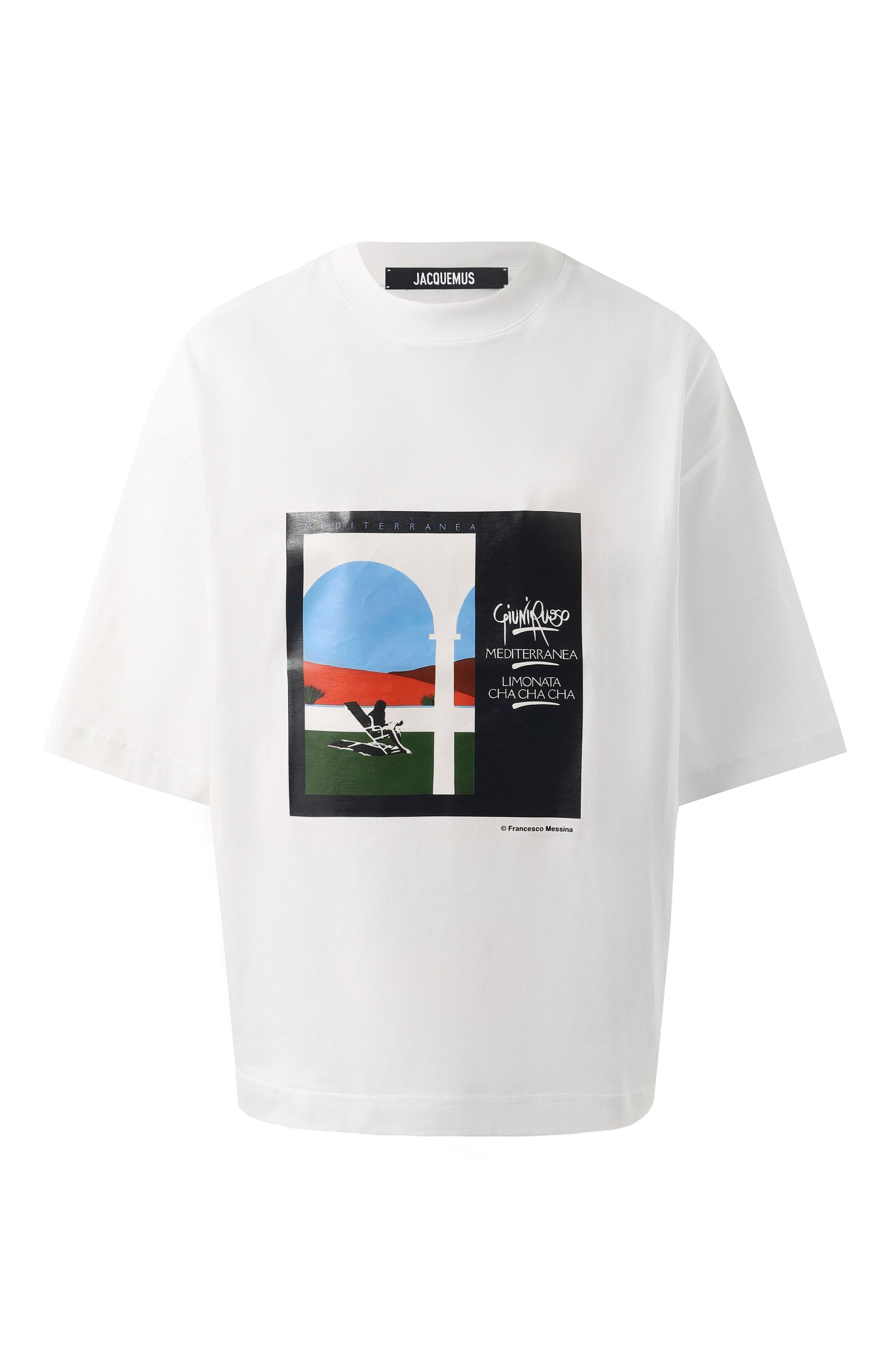 Хлопковая футболка JACQUEMUS, арт. 24H246JS275/2453, фото 1