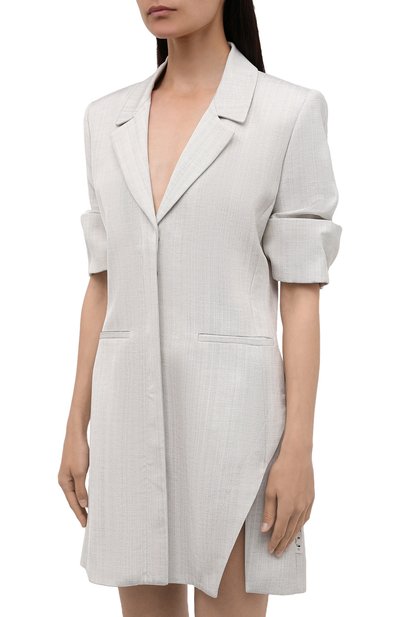 Платье из вискозы OFF-WHITE, арт. 0WDB303R21FAB001, фото 3