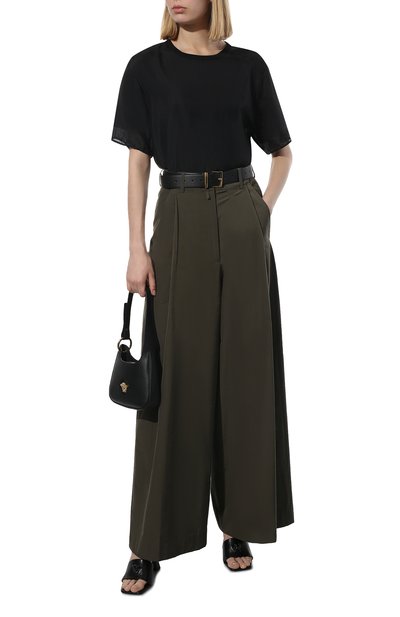 Футболка из хлопка и шелка DRIES VAN NOTEN, арт. 221-031101-4627, фото 2