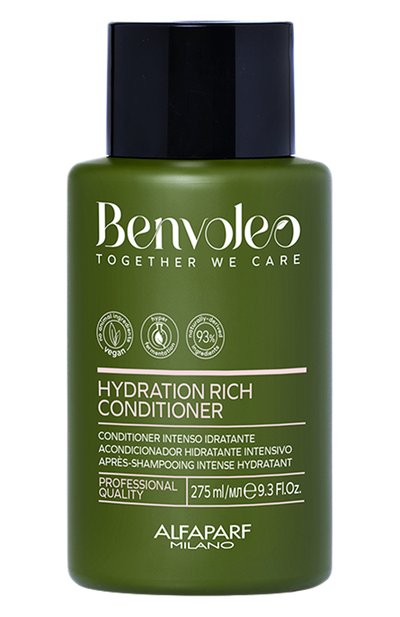 Женский кондиционер для интенсивного увлажнения в�олос hydra rich conditioner (275ml) ALFAPARF MILANO PROFESSIONAL, арт. 23807
