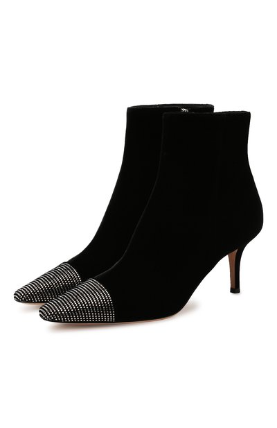 Замшевые ботильоны GIANVITO ROSSI, арт. G73645.70RIC.VELNER0, фото 1
