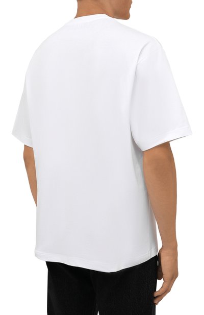 Хлопковая футболка  ACNE STUDIOS, арт. CL0101/M, фото 4