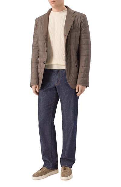 Замшевые кеды kieran BOSS, арт. 50554611, фото 2