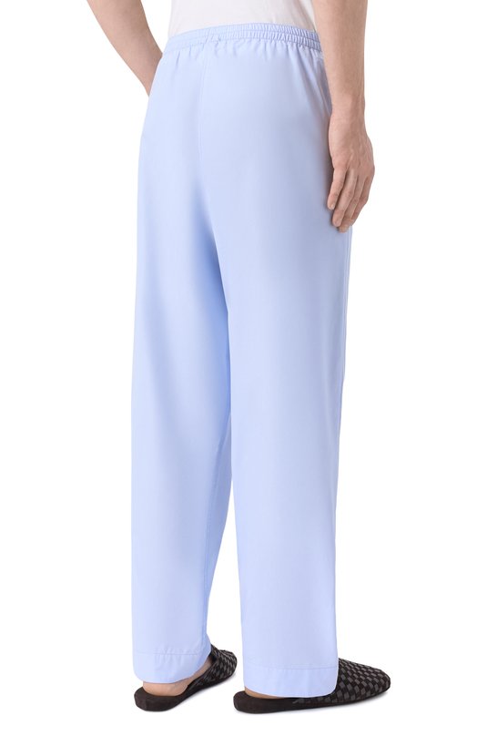 Хлопковые домашние брюки Kiton UNWT005K0244H04 Синий  UNWT005K0244H04 Фото 4