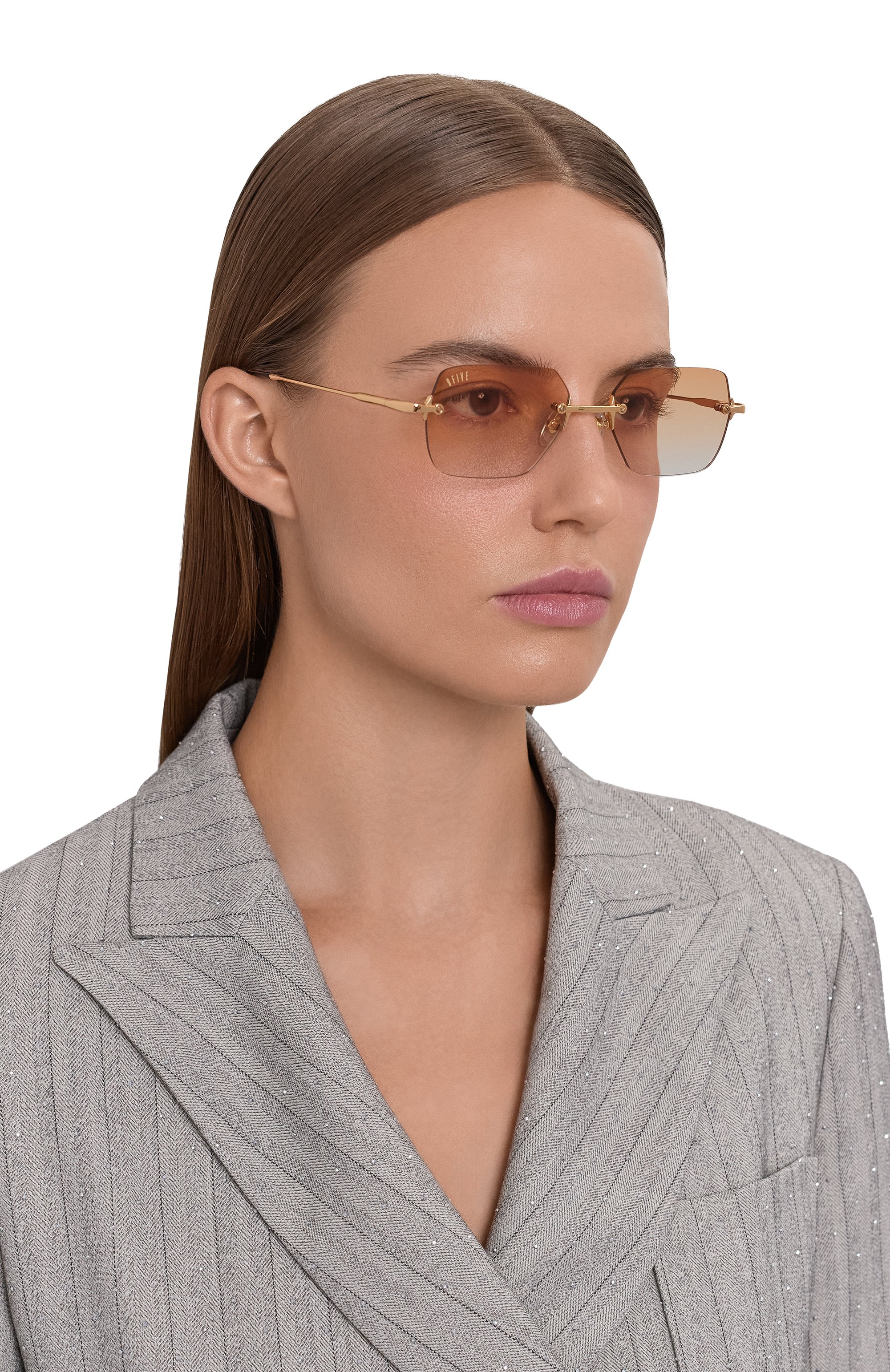 Солнцезащитные очки 9FIVE, арт. CLARITY LITE-G0LD / BIC0L0R 0RANGE, фото 3