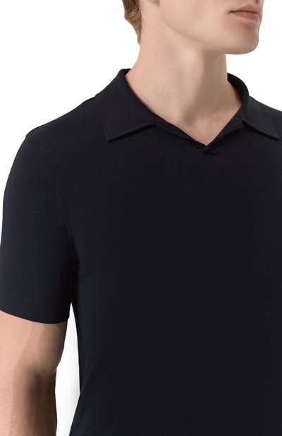 Поло из  вискозы GIORGIO ARMANI, арт. 3GSF51/SJP4Z, фото 5