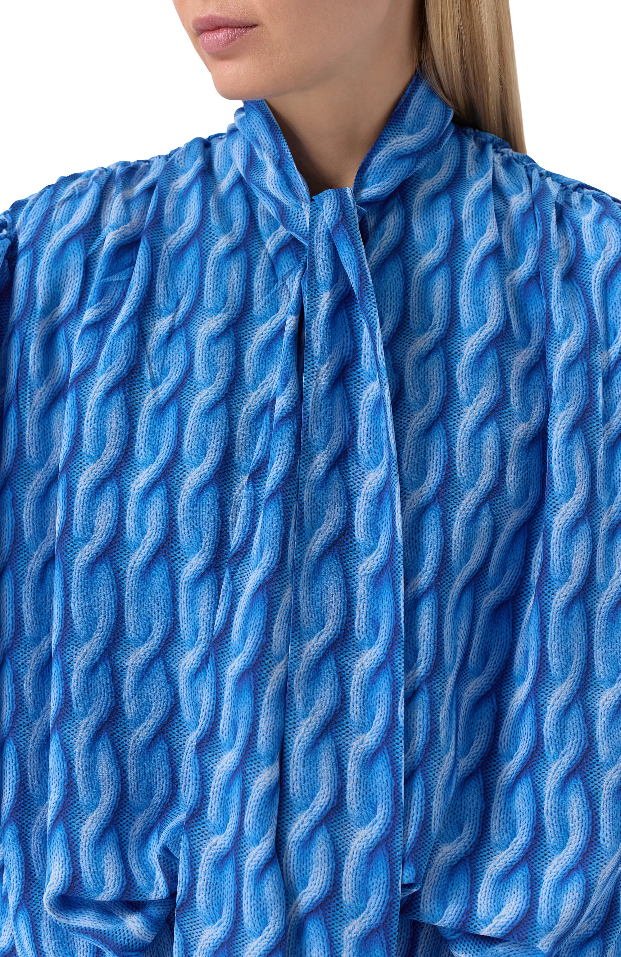 Атласное платье BALENCIAGA, арт. 814150/TRLB4, фото 5