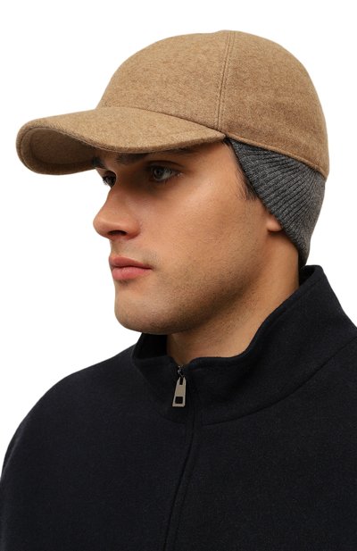 Кашемировая бейсболка FEDELI, арт. 7UI00806, фото 3