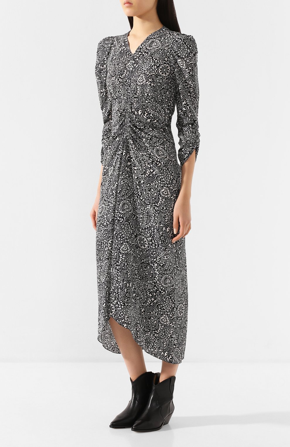 Шелковое платье ISABEL MARANT, арт. R01282-20P021I/ALBI, фото 3