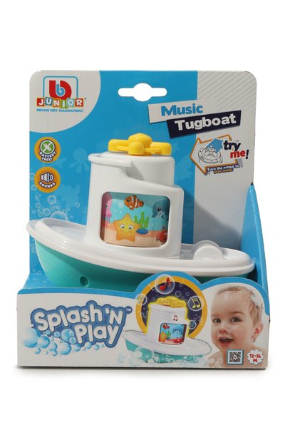 Игрушка для купания буксир музыкальный BBURAGO, арт. 16-89024, фото 1