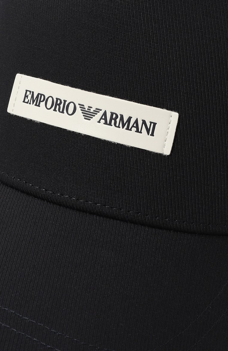 Хлопковая бейсболка EMPORIO ARMANI, арт. 627921/CC991, фото 1
