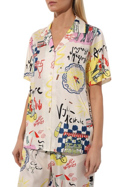 Шелковая рубашка CLOSED, арт. C94952-27D-P3, фото 3