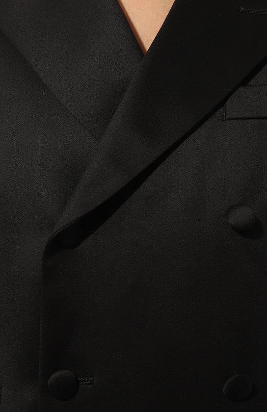 Шерстяной жакет Jacob Lee WWB11723B Чёрный  WWB11723B Фото 5