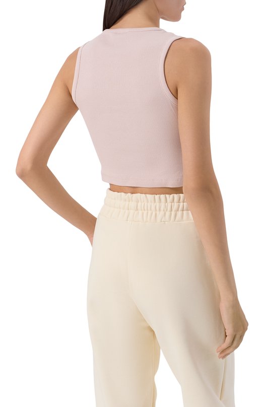 Хлопковая майка Comme des Fuckdown CFABW01600 Розовый  CFABW01600 Фото 4