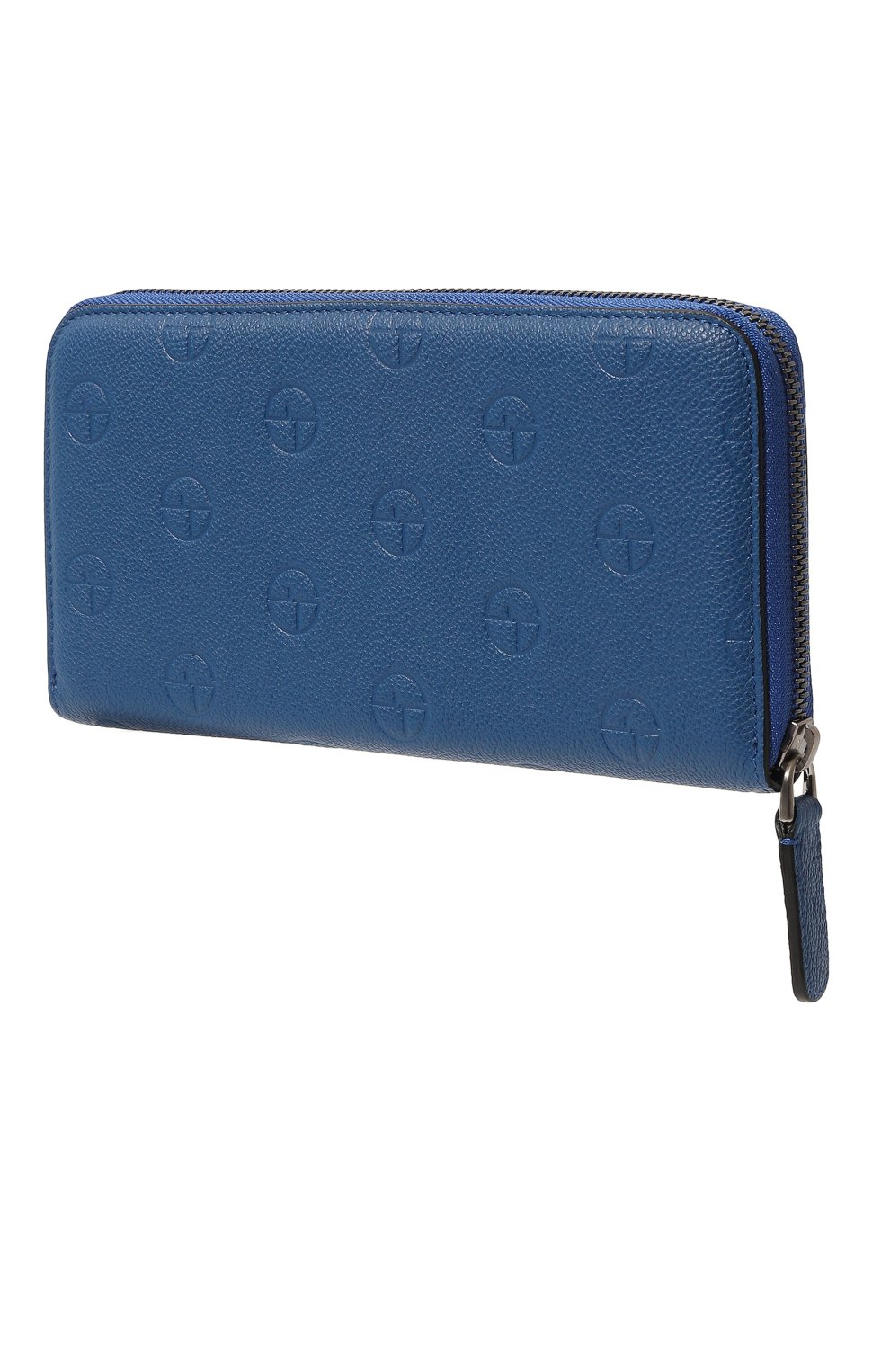 Кожаное портмоне GIORGIO ARMANI синего цвета по цене 95950 руб., арт. Y2R010/YTI9J, фото 2 Кожаное портмоне GIORGIO ARMANI, арт. Y2R010/YTI9J, фото 2