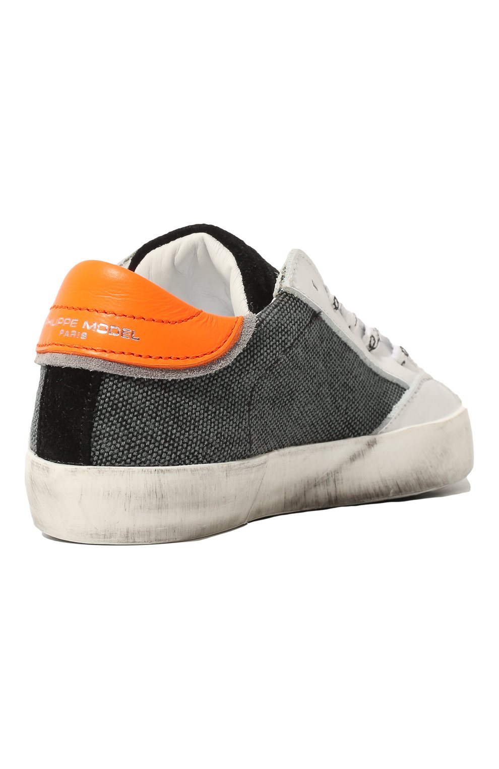 Кожаные кеды PHILIPPE MODEL JUNIOR, арт. 71110 VAR.1/18-27, фото 3